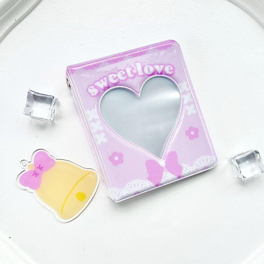 [Elegan] Kartu Idol Buku 32kantong 3inch Alat Tulis Siswa Polaroid Album Foto Penyimpanan Buku Kartu Buku Kolekte Book