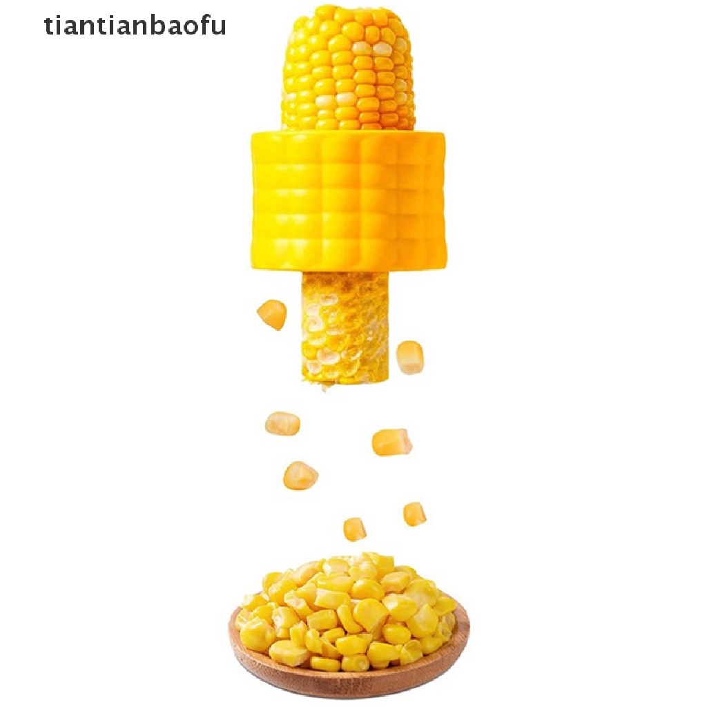 [tiantianbaofu] Pengupas Pengupas Kulit Jagung Dapur Cob Cutter Perontok Corn Stripper Fruit Cob Remover Boutique