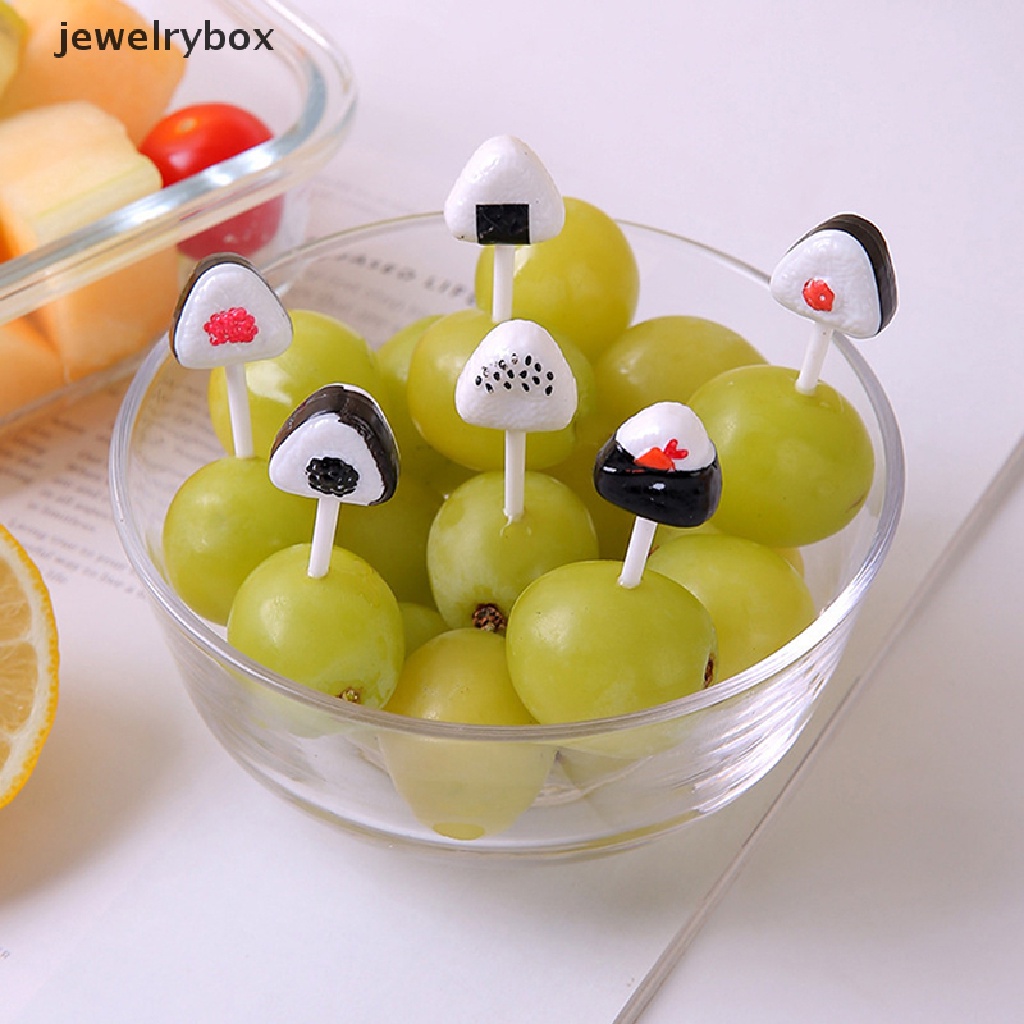 [jewelrybox] Garpu Buah Hewan Lucu Food Grade Plastik Mini Kartun Anak Kue Buah Tusuk Gigi Bento Lunch Bento Aksesoris Dekorasi Pesta Butik