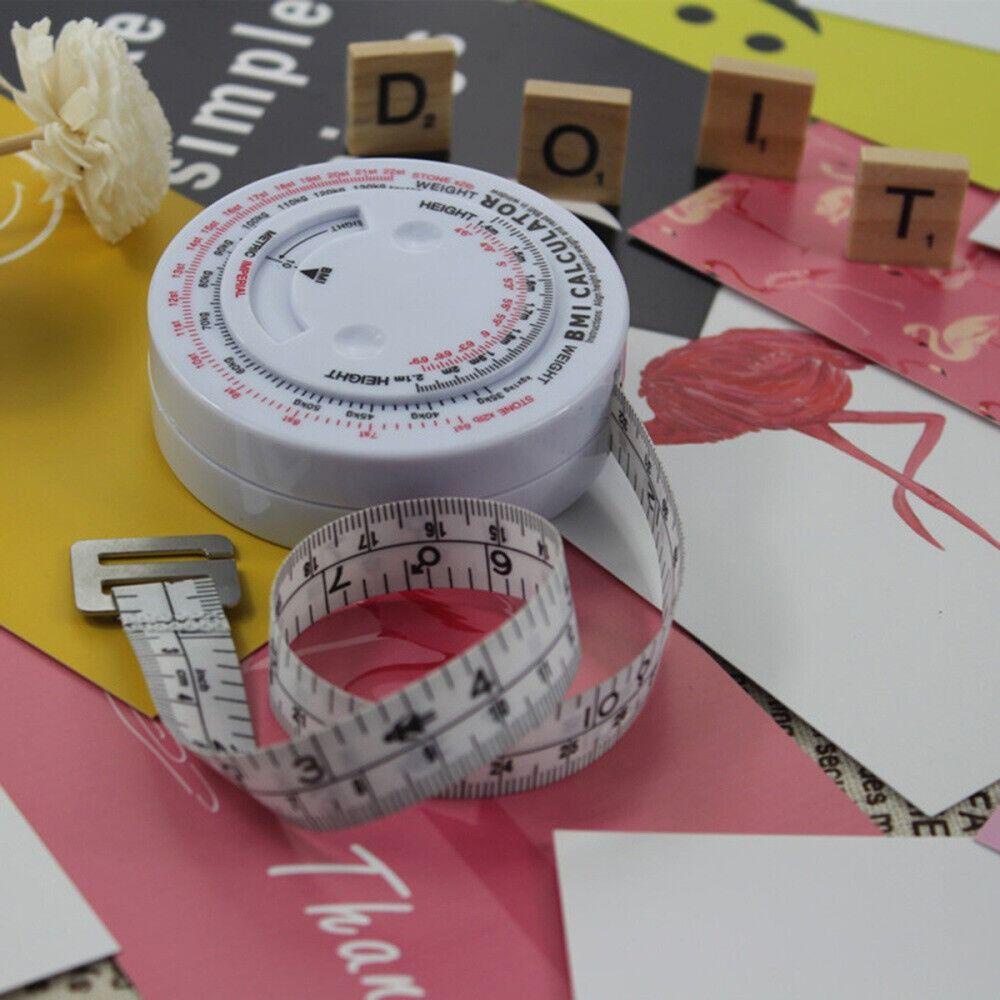 POPULAR Populer Bmi Body Tape High Quality Alat Ukur PVC 1.5m Penggaris Pinggang