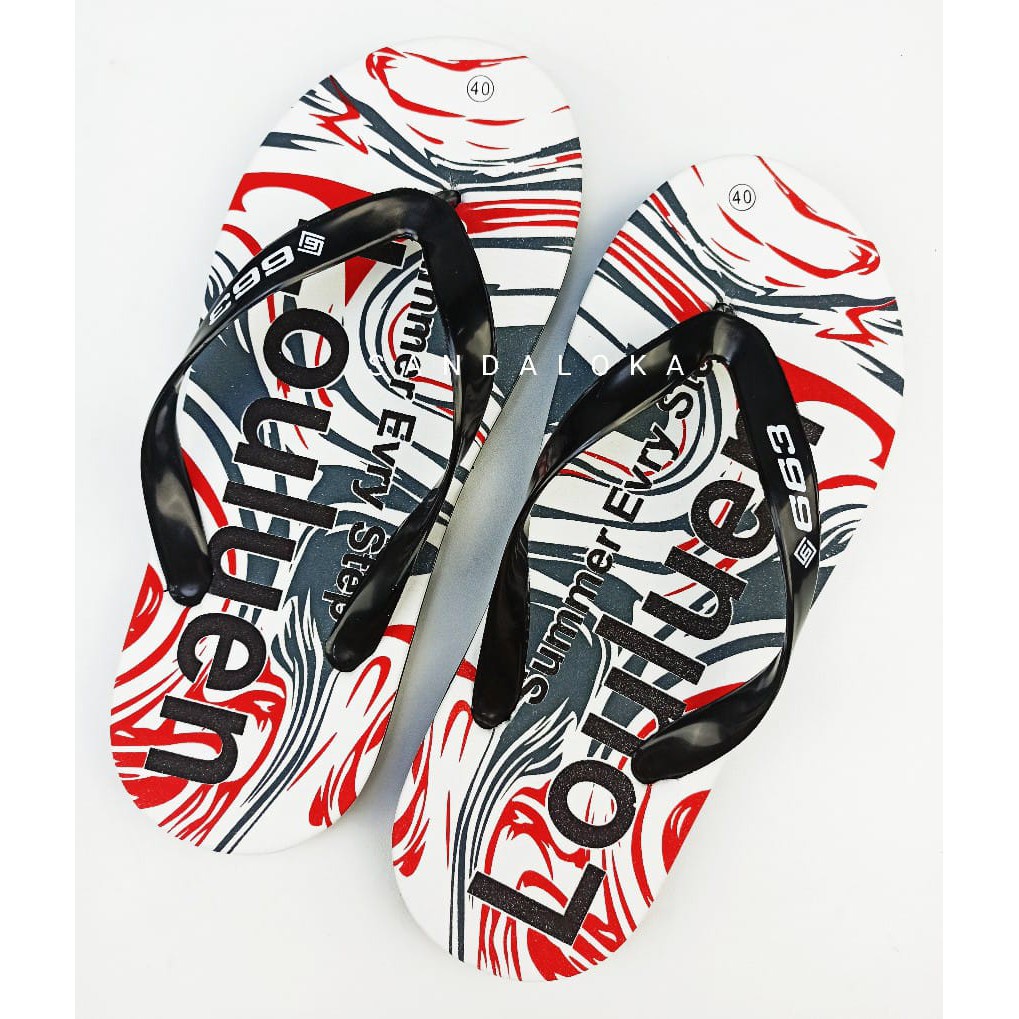 Ash shura Sandal Jepit Pria Summer Every Step LOULUEN | Sendal Distro Surfing Casual | Sandal Jepit