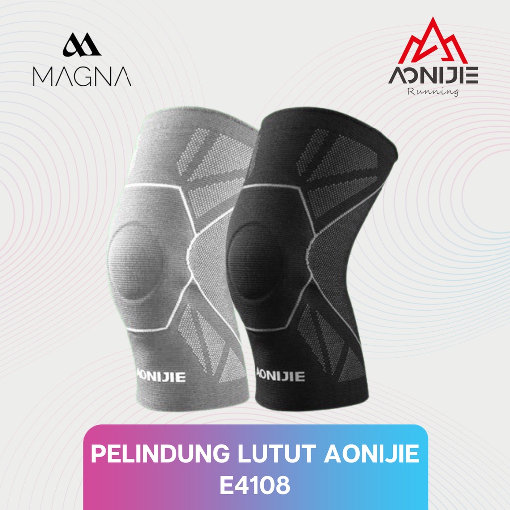 Deker Pelindung Lutut Lari Aonijie E4108 Knee Sleeve Decker Support Compression Pad Dekker Kesehatan