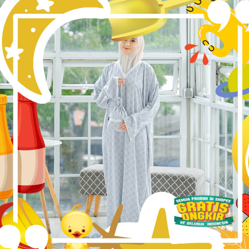 Senada - Mukena Abaya Turki Motif by ASPUT./ Trendy Silk