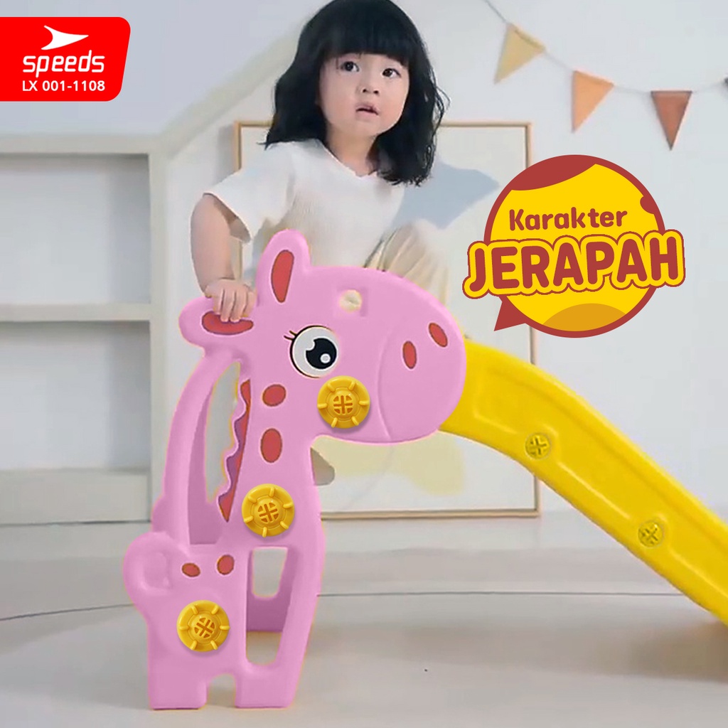 Prosotan SNI Anak Perosotan Seluncuran Mainan Anak Slide Series Jerapah Playground Aman Berstandar 001-M1108