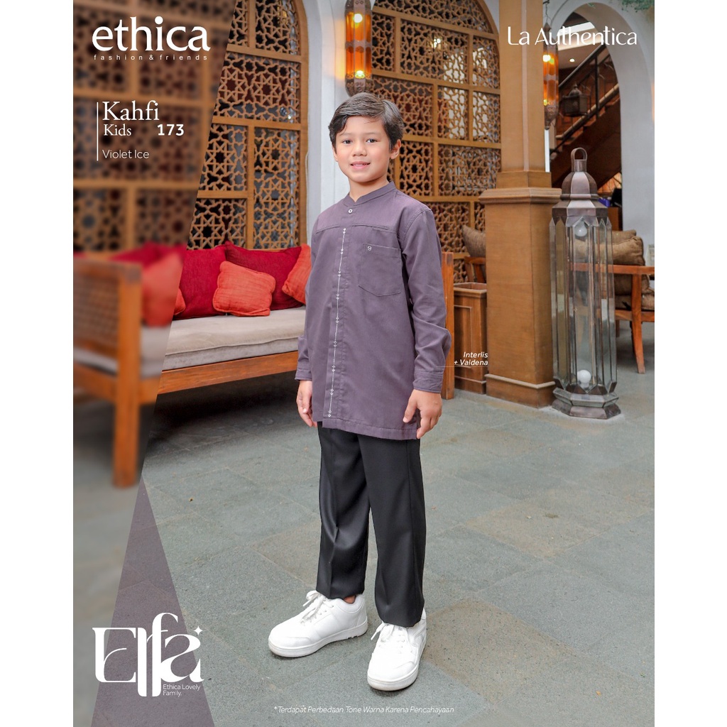 Koko Anak Ethica / Kahfi Kids 173- Violet Ice / Fashion Muslim