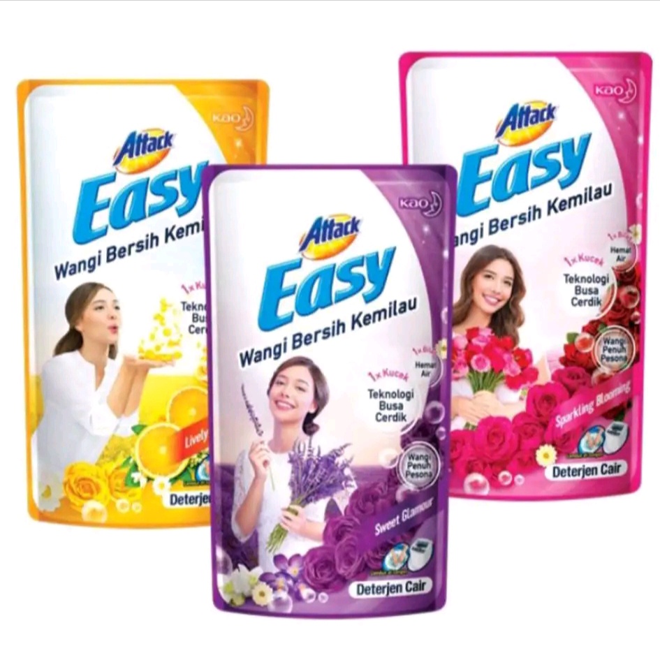 Attack Easy Deterjen Cair 750ml