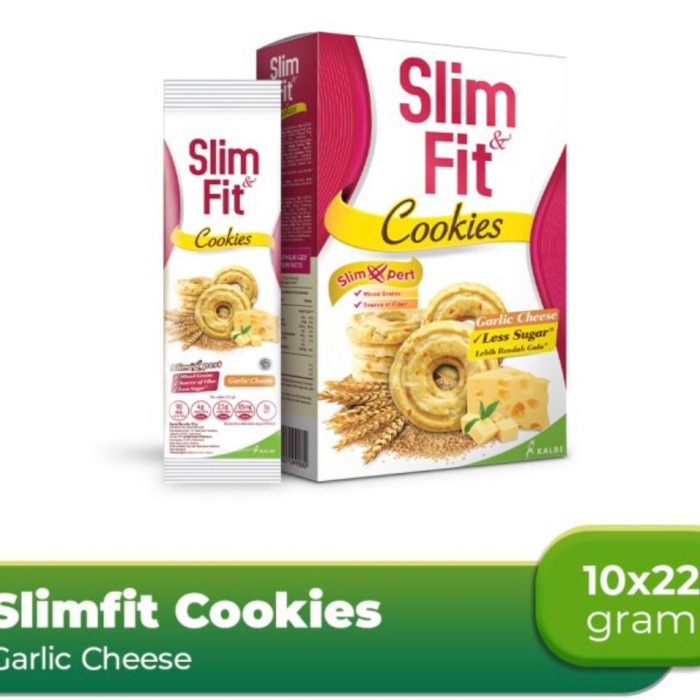 

Slim & Fit cookies Garlic Cheese 10 x 22gr