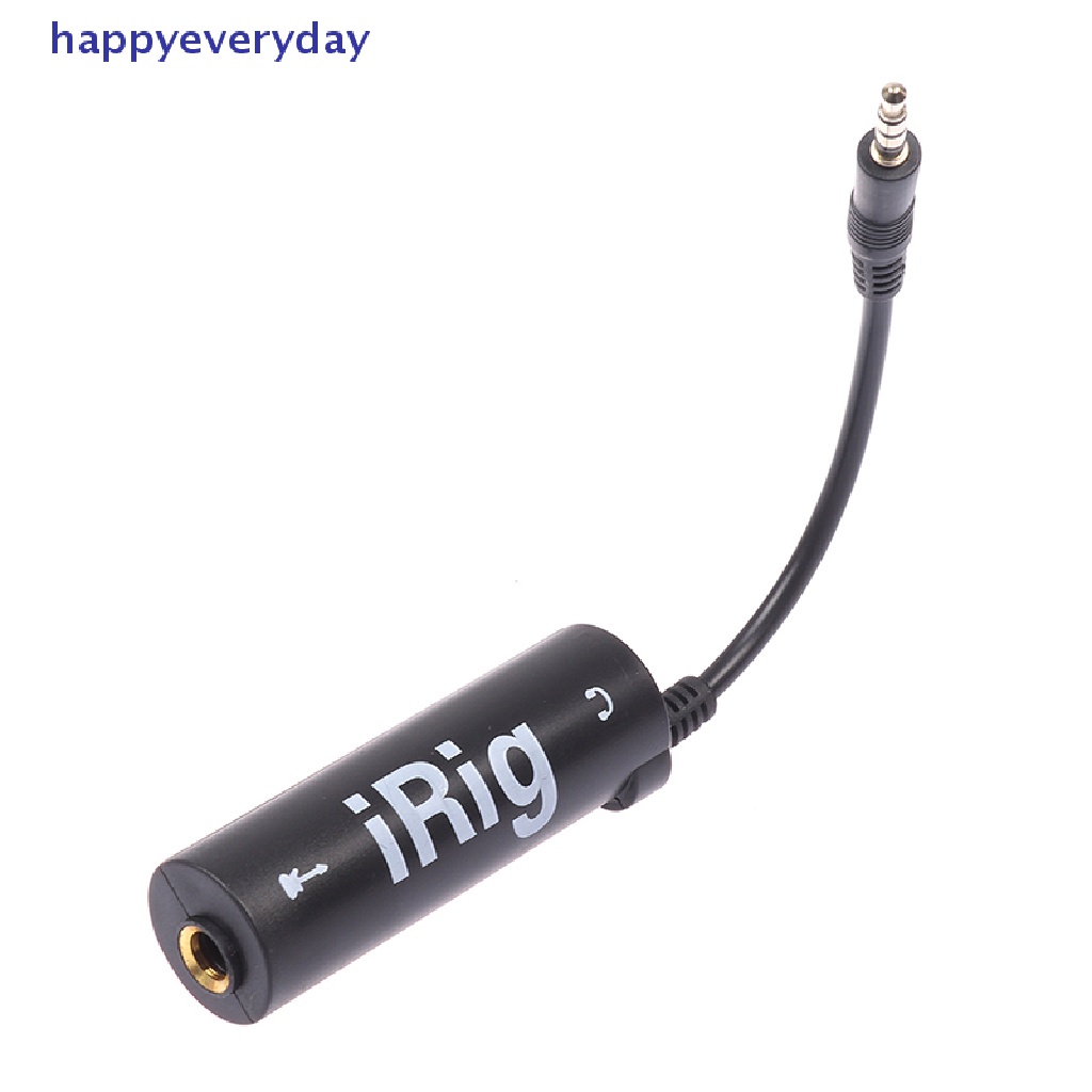 [happy] Untuk Irig Efek Gitar Ganti Gitar Dengan Telepon Konverter Antarmuka Gitar [ID]