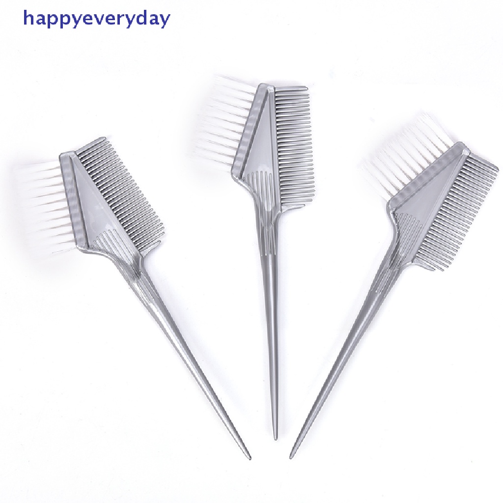 [happy] Sikat Pewarna Pewarna Rambut Sisir Barber Salon Tint Hairdressing Styling Tools [ID]