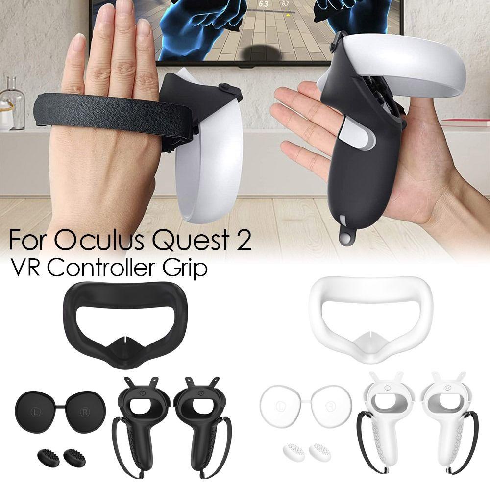 POPULAR Populer VR Controller Grip Sweatproof Accessories Untuk Oculus Quest 2cover Wajah Untuk Oculus Quest2