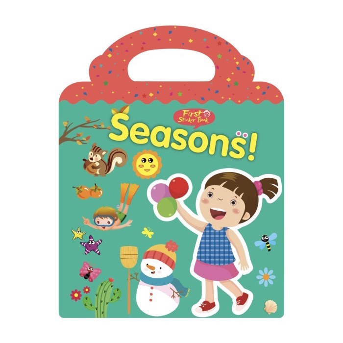 Buku Stiker Anak Sticker Book Activity - Season