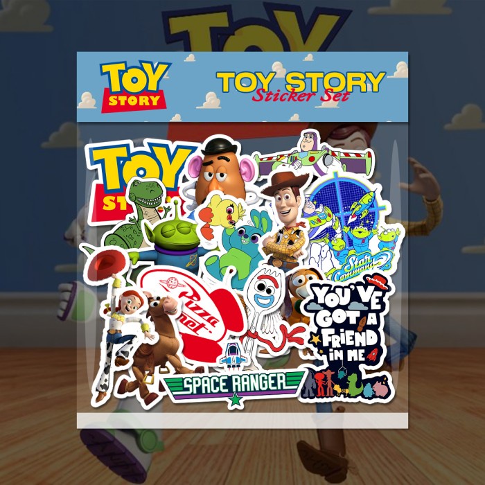 

STK- TOY STORY STICKER SET STIKER AESTHETIC STIKER TUMBLR STIKER HP - SMALL
