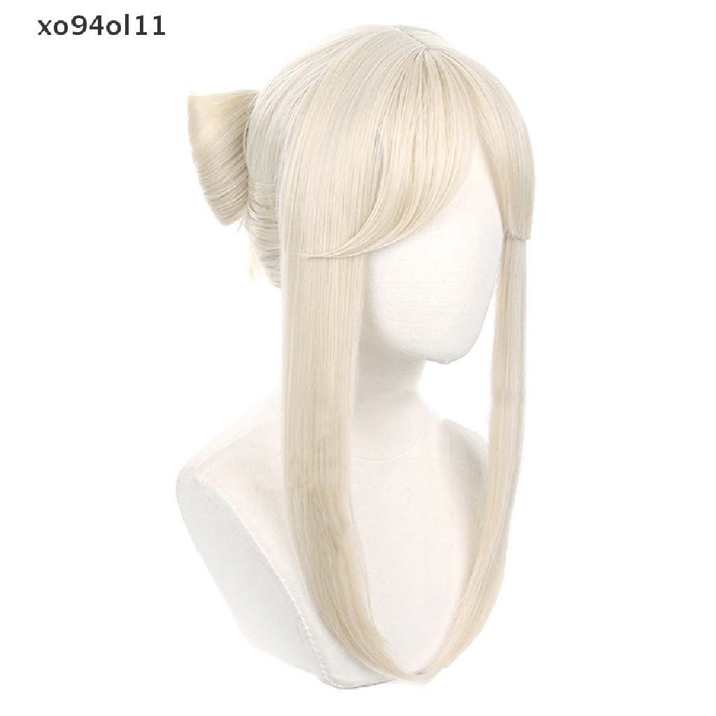 Xo Game Genshin Impact Ningguang Cosplay Wig Kostum 50cm Rambut Wig Anime Wig OL