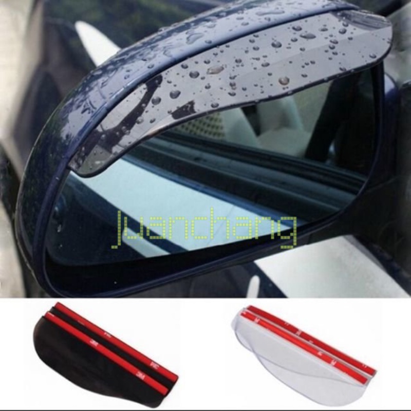 2pcs Kaca Spion Mobil Hujan Pelindung Alis Rain Cover Kaca Spion Mobil Sun Visor Shade Rain Shield Alis Universal