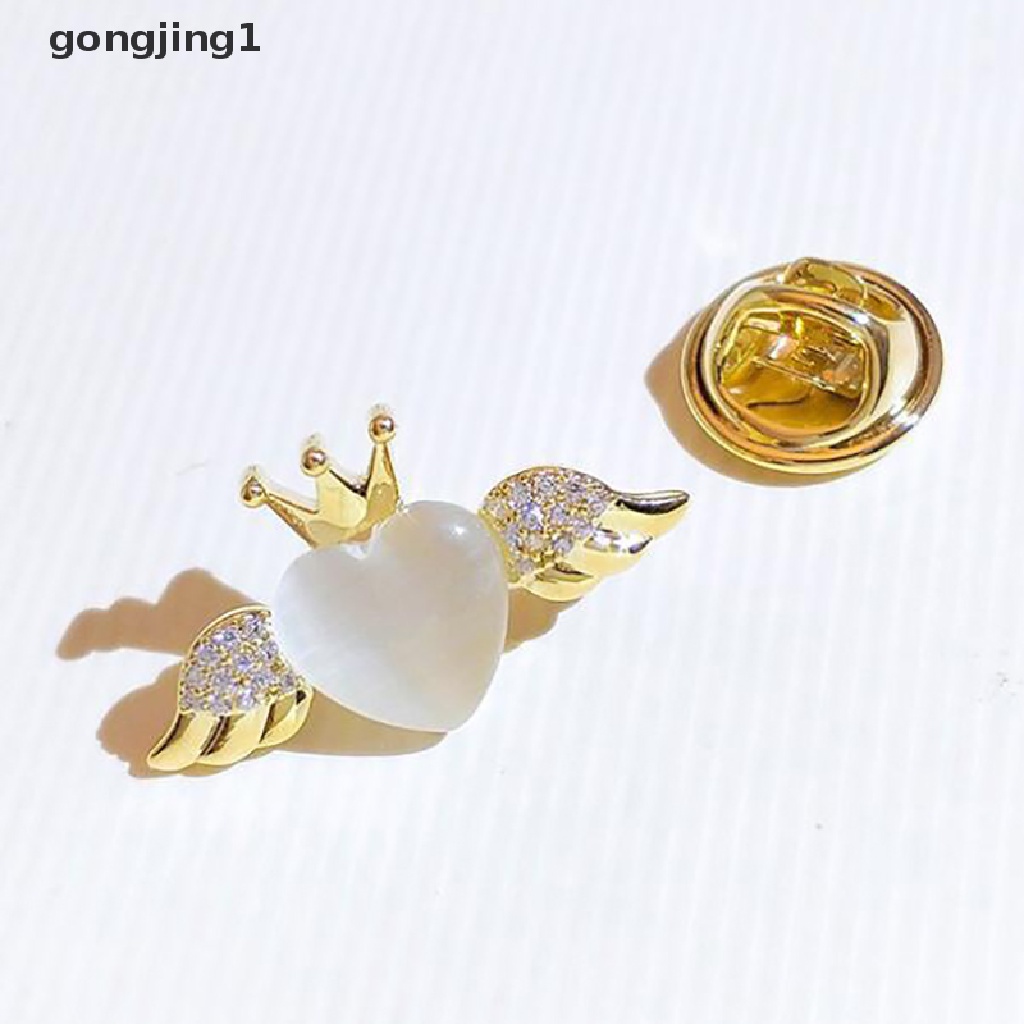 Ggg Bros Matahari Lebah Kecil Yang Lucu Untuk Wanita Mutiara Hati Broche Pin Hadiah Rhinestones Bros Teman Pesta Anti Luntur Gesper Bros Perhiasan Hadiah ID