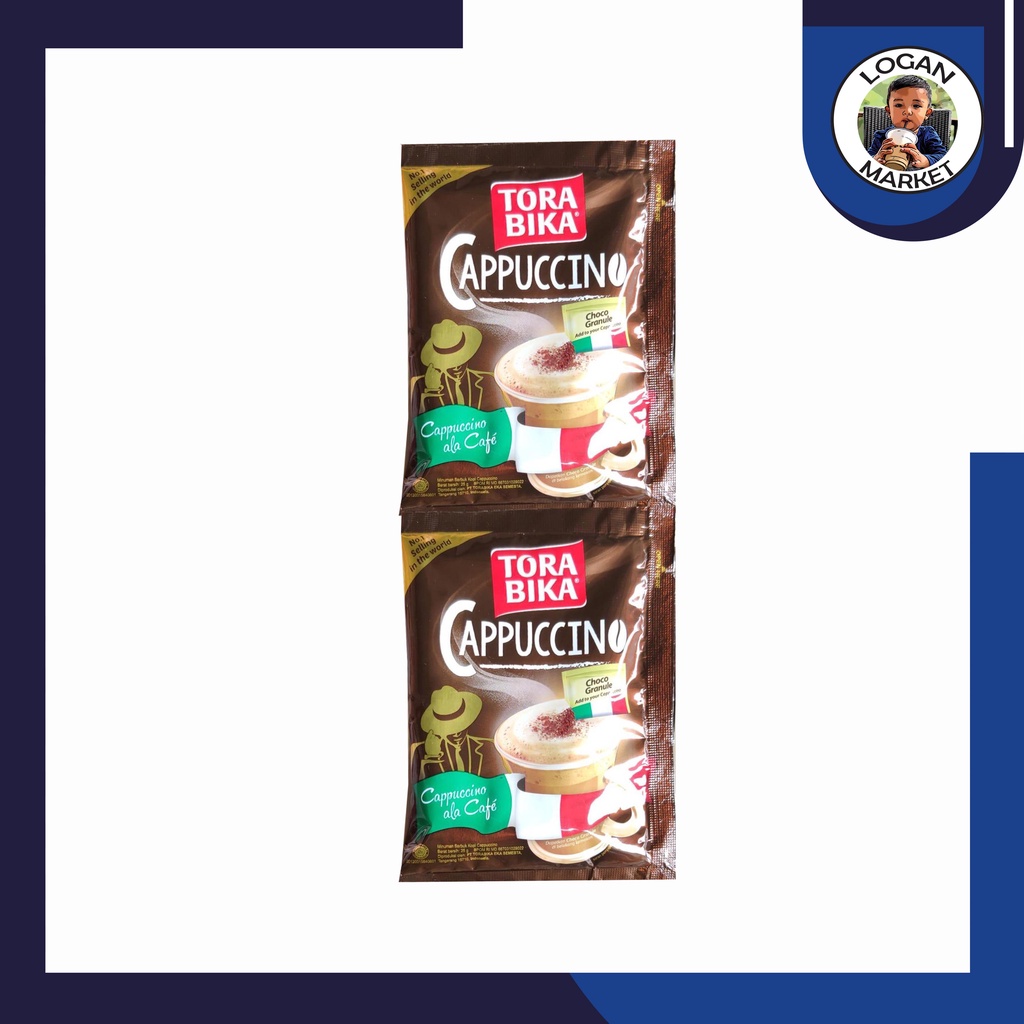 Torabika Cappucino Cappuccino Renceng 25gram 25 gram 10 Sachet