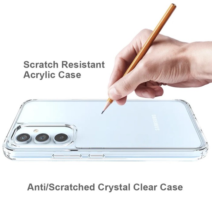 CASE SAMSUNG GALAXY A54 | A34 | A24 HYBRID CLEAR PREMIUM CASE