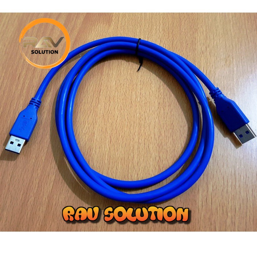 KABEL USB 3.0 MALE TO MALE 1.5M HIGH QUALITY / AM AM V.3.0 1.5 METER  VN 4