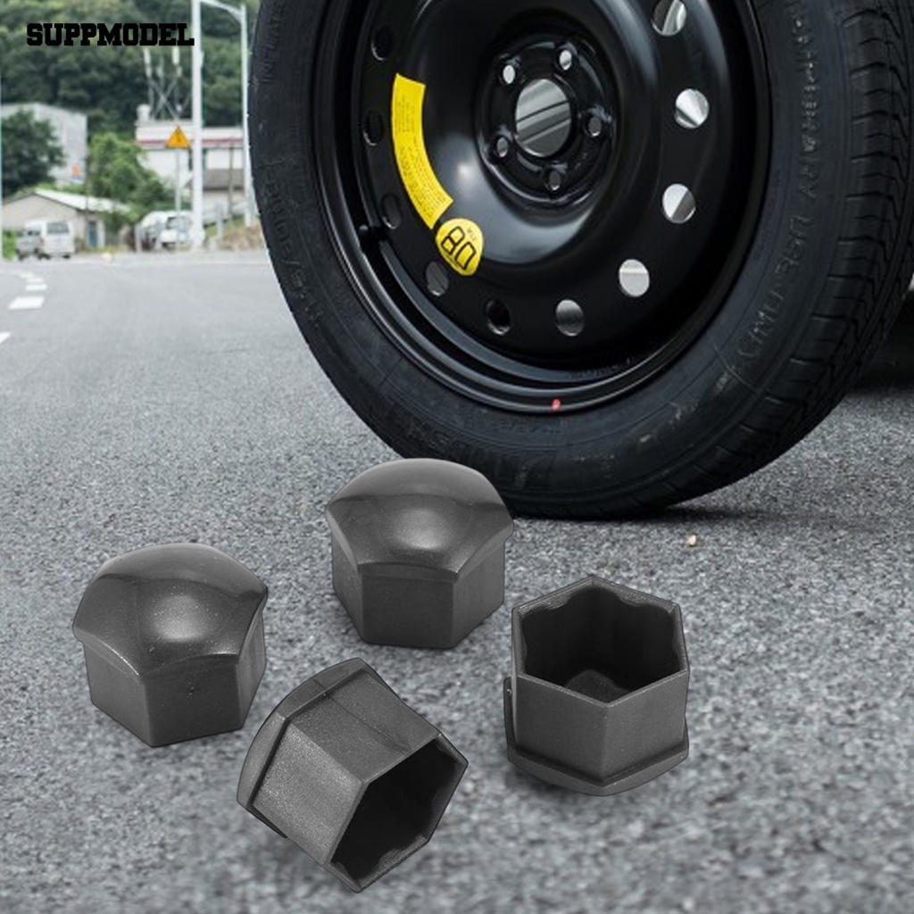 Suppmodel 20Pcs 17mm Penutup Baut Roda Untuk ATV Mobil Wheel Nut Cap Protection Cover Pengerjaan Halus