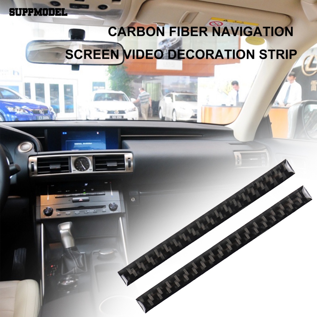 Suppmodel 1set Strip Dekorasi Navigasi Compact Strip Dekorasi Navigasi Anti Debu Fadeless Untuk Lexus IS250 2013-2019