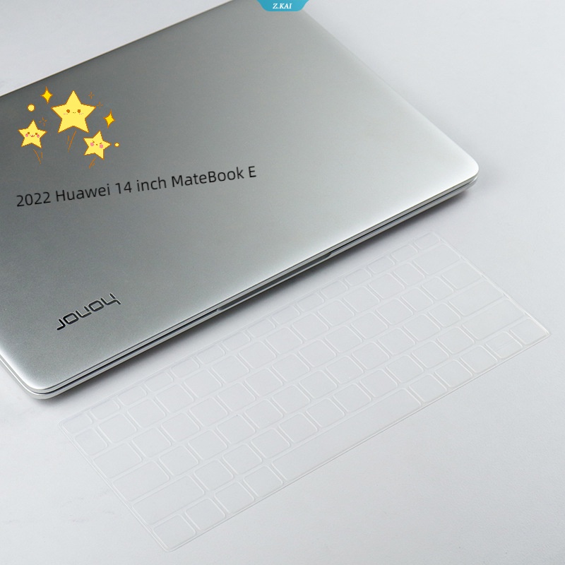 Sarung Keyboard Untuk 2022 Huawei 14inch MateBook E Silikon Pelindung Kulit Film TPU Clear Film Silicone Cover [ZK]