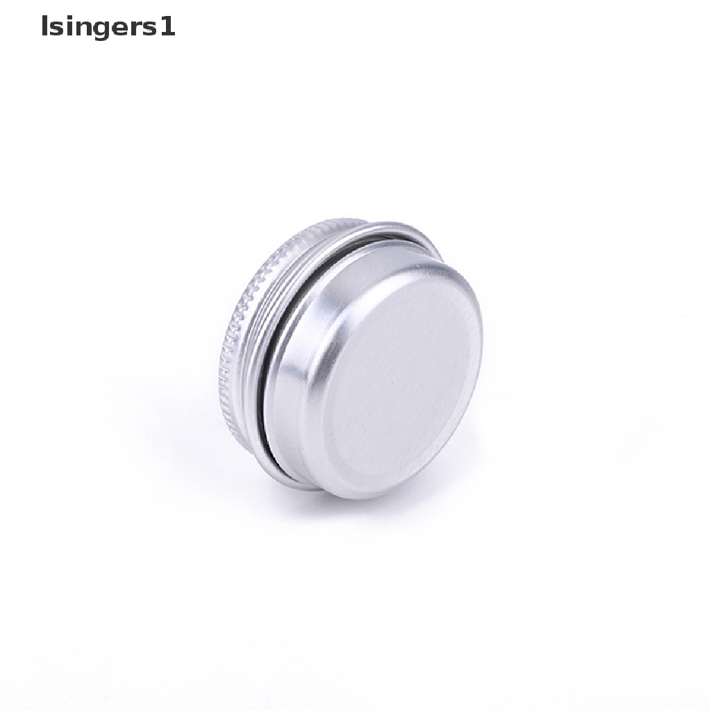 [lsingers1] 10pcs Toples Kaleng Aluminium 10ML Untuk Cream Balm Kuku Wadah Kosmetik Kotak Butik