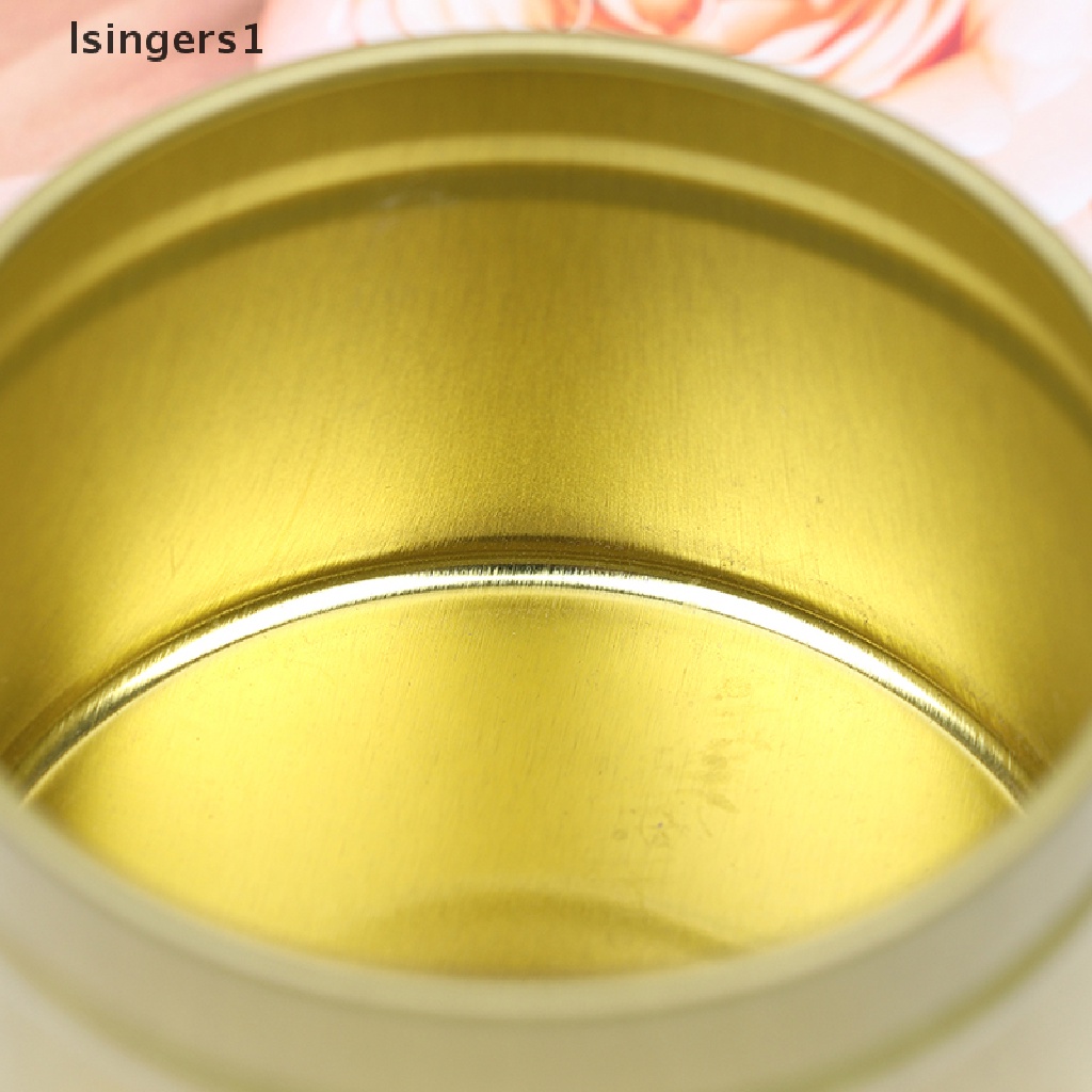 [lsingers1] Toples Bulat DIY 4Oz Aluminium Kaleng Dengan Tutup Wadah Sample Kosmetik Storage Organizer Butik