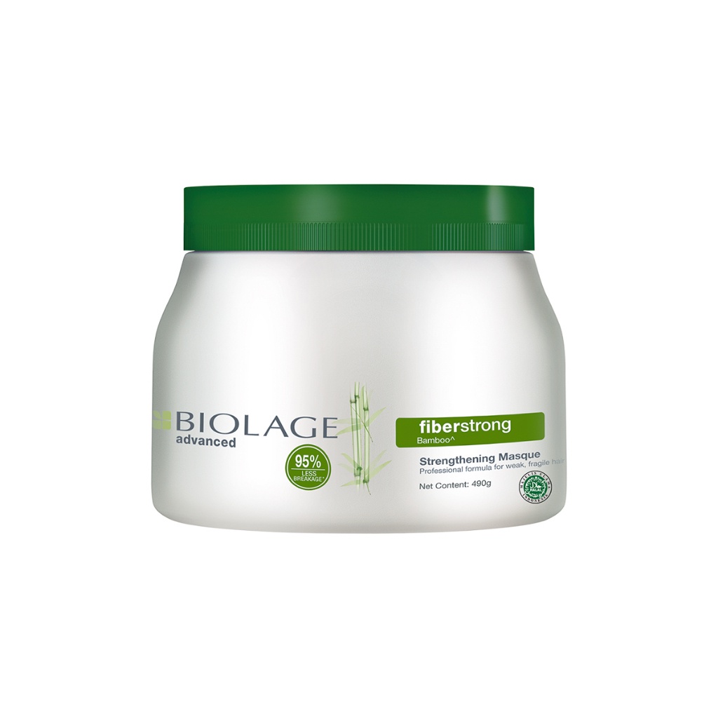 Biolage Fiberstrong Mask 500 ml - Masker Professional Perawatan Rambut Rusak