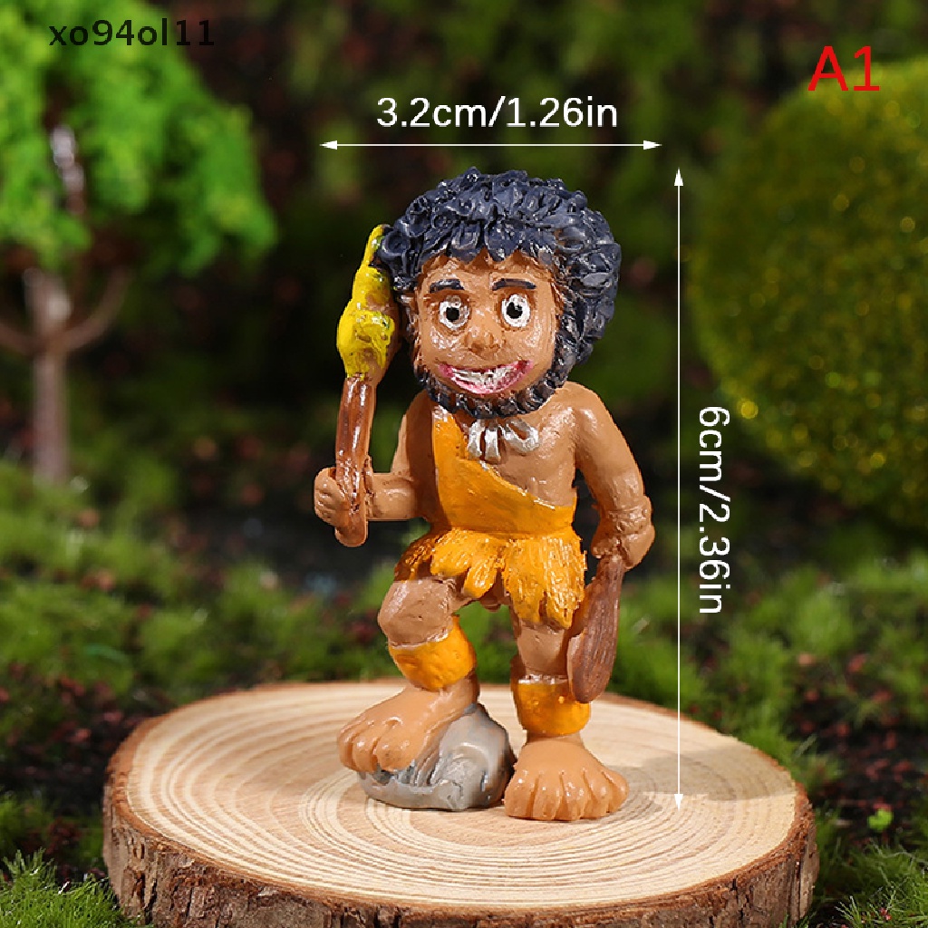 Xo Simulasi Hominid Ornamen Miniatur Peri Taman Rumah Rumah Dekorasi OL