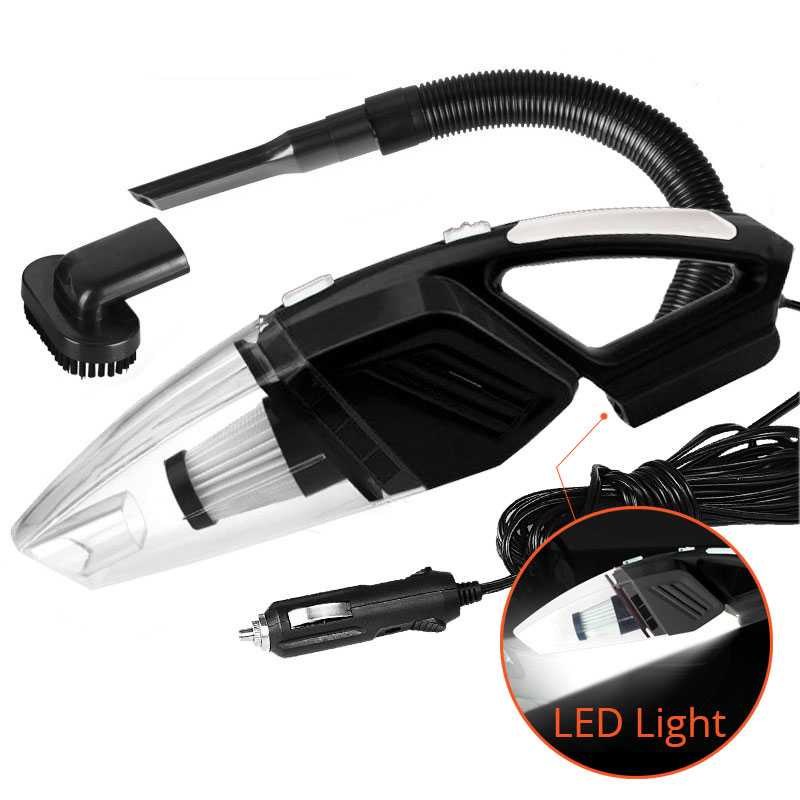 SPCR Vacuum Cleaner Penyedot Debu Mobil 120W LED Light C37457