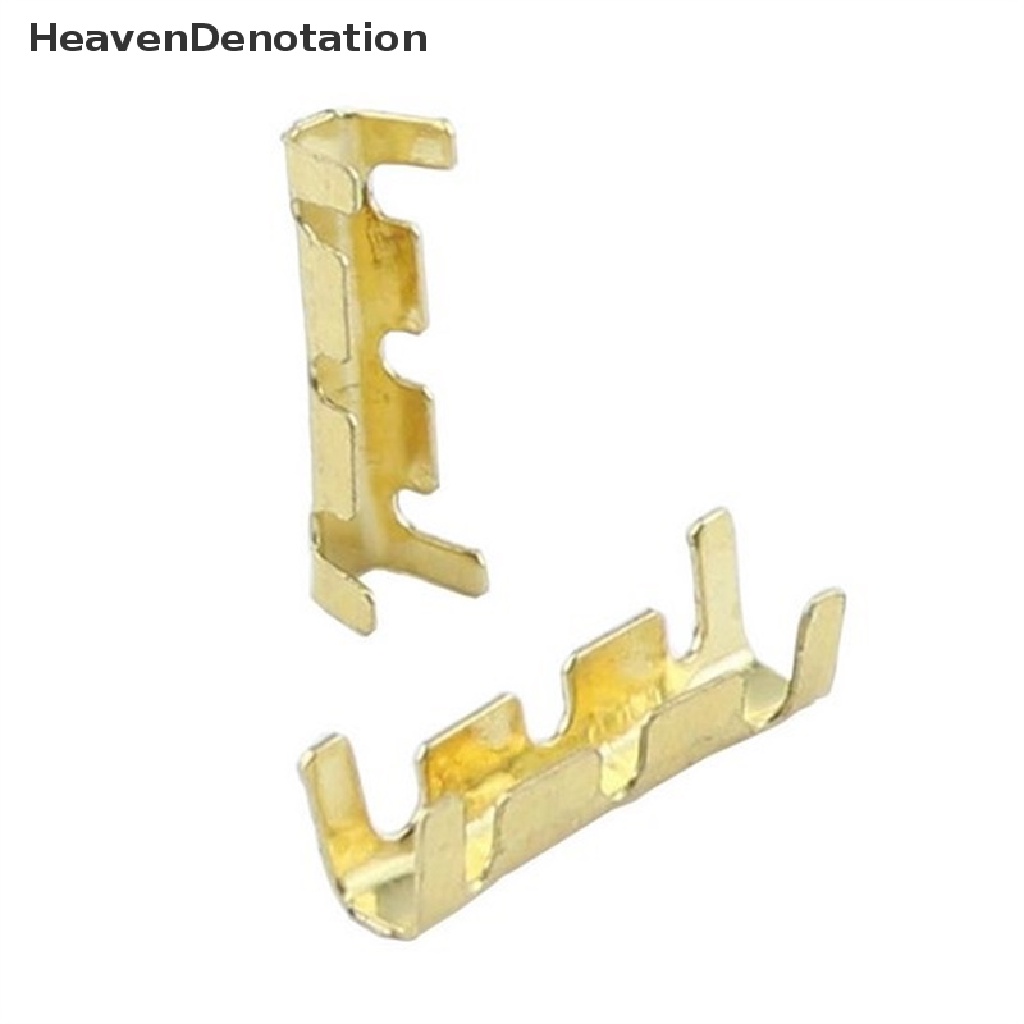 [HeavenDenotation] Terminal Konektor Spade Female Uninsulated Terminal Crimp Kawat Listrik HDV