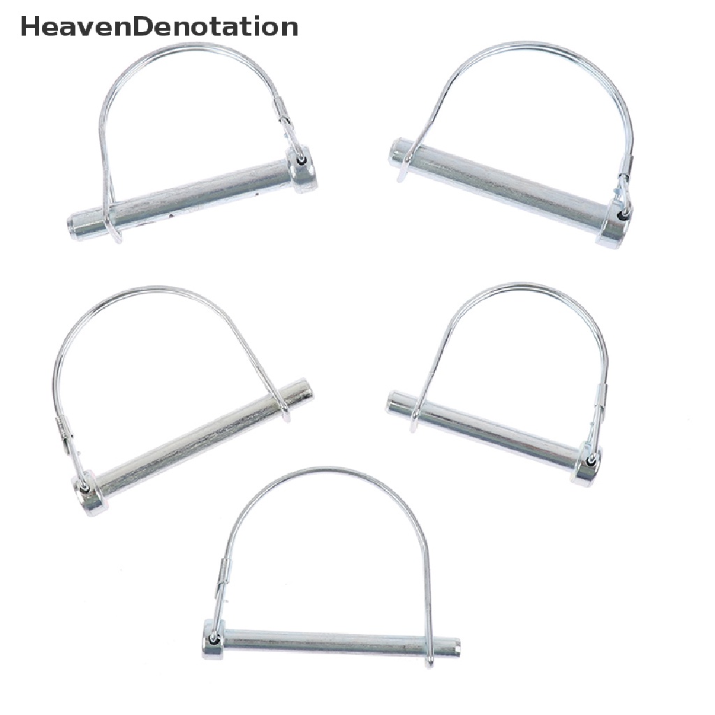 [HeavenDenotation] Heavy Duty Marine Trailer Coupler Safety Pin D Ring Bulat Arch Locking Lock Pin HDV