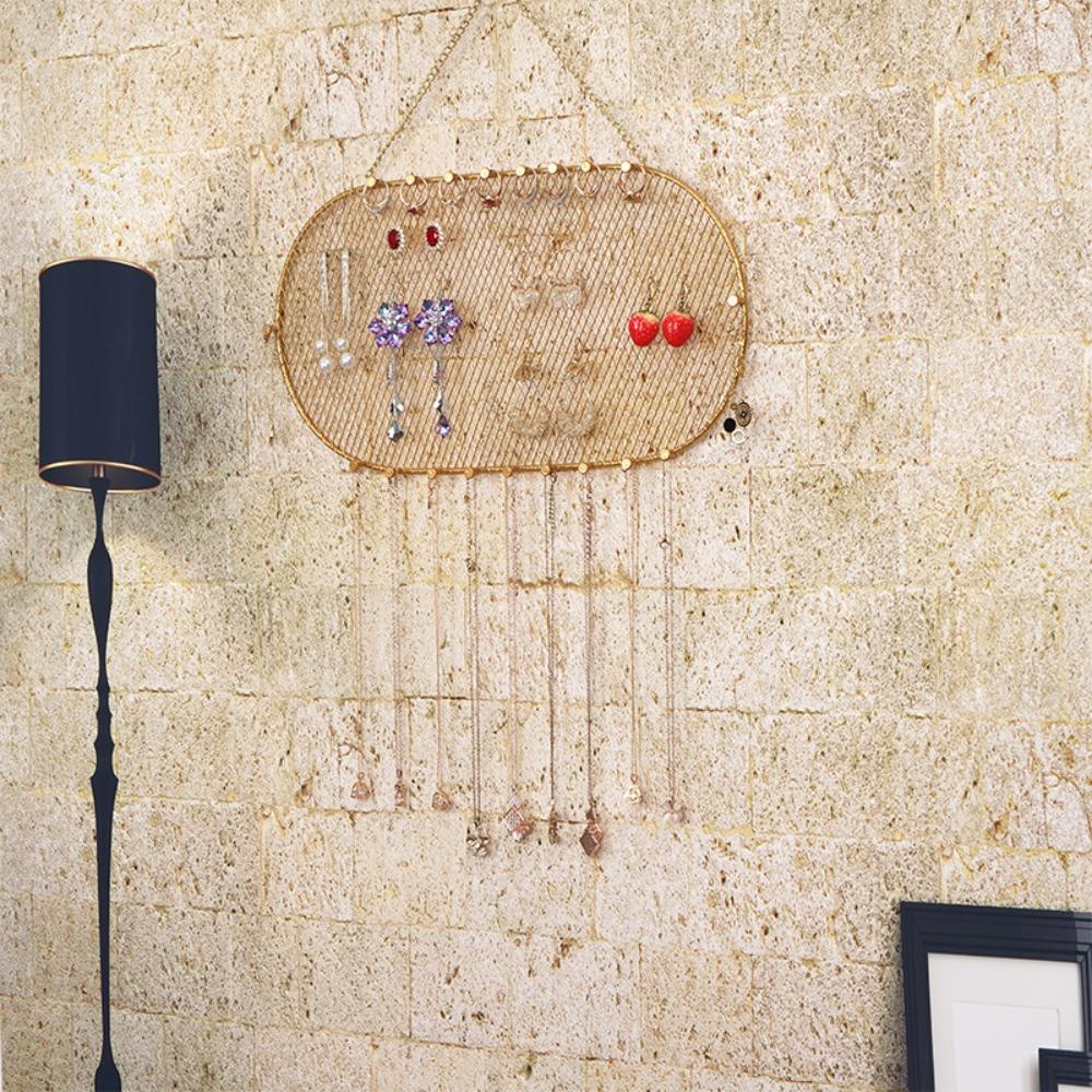 Lily Grid Jewelry Display Storage Box Kalung Stand Tempat Penyimpanan Rak Perhiasan