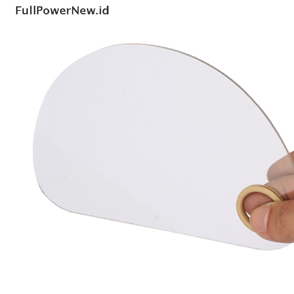 Power 2Pcs Acrylic Kosmetik Makeup Palette Nail Art Spatula Foundation Alat Pencampur ID