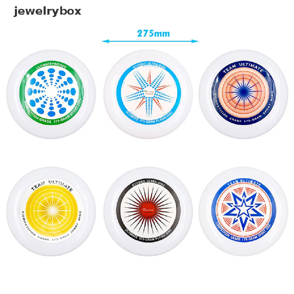 [jewelrybox] 275mm Ultimate Flying Disc Saucer Outdoor Leisure Toy Portable Play Game Disc Kompetisi Sport Mainan Untuk Anak-Anak Olahraga Luar Ruangan Mainan PE Piring Terbang Butik