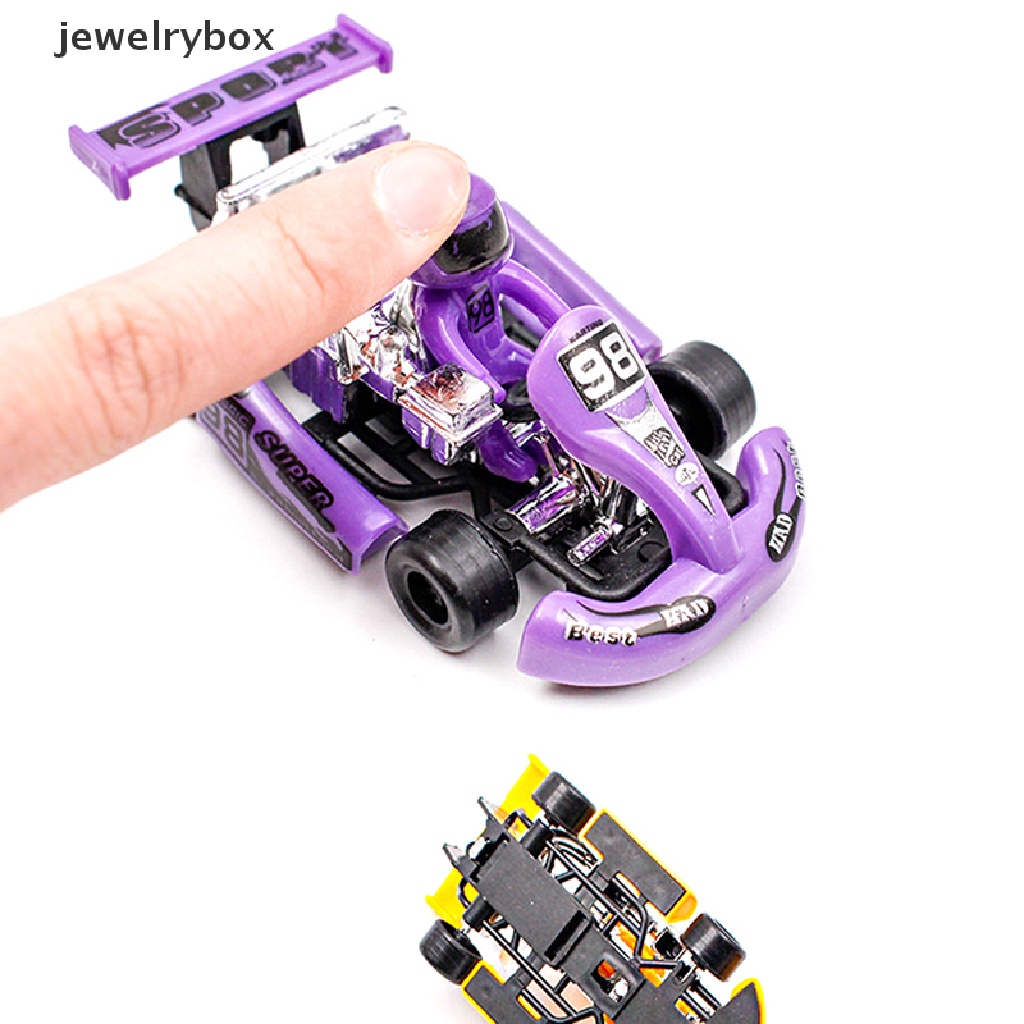 [jewelrybox] Anak-anak Tarik Kembali Power Racing Mobil Plastik Power Kart Mainan Puzzle Anak Kendaraan Butik