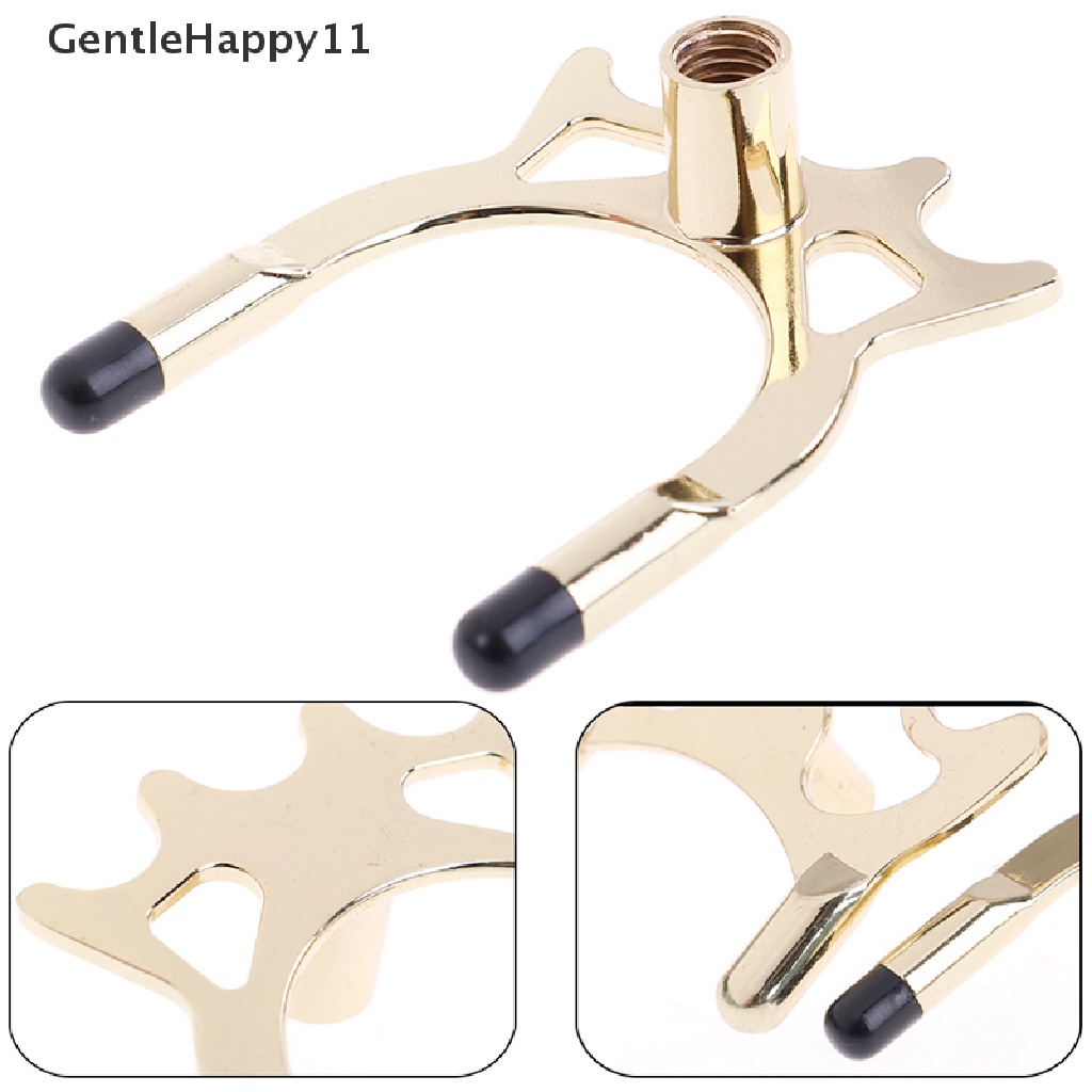 Gentlehappy Copper Stick Frame Billiards Snooker Pool Cue Rest Bridge Head Holder Aksesori  Id