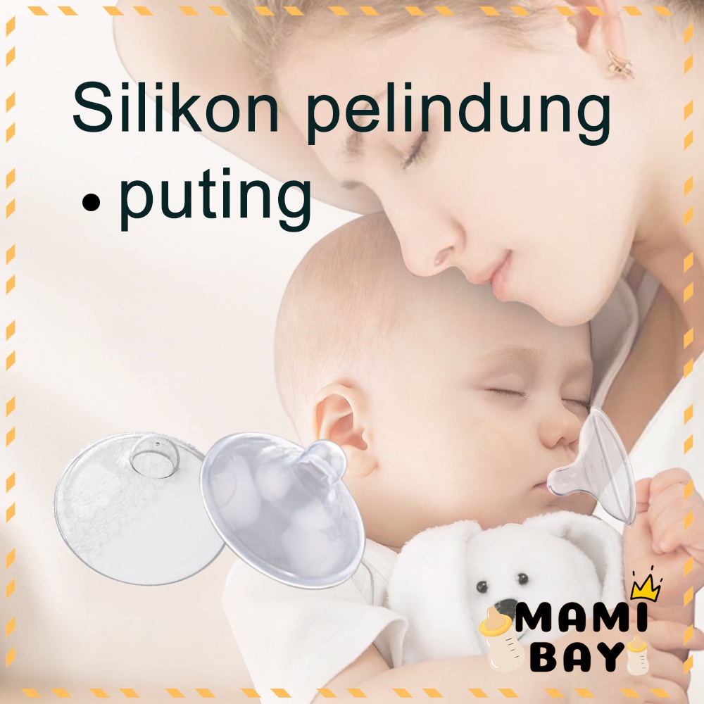 OKEYI pelindung puting ibu menyusui silikon sambungan puting menyusui 1pcs