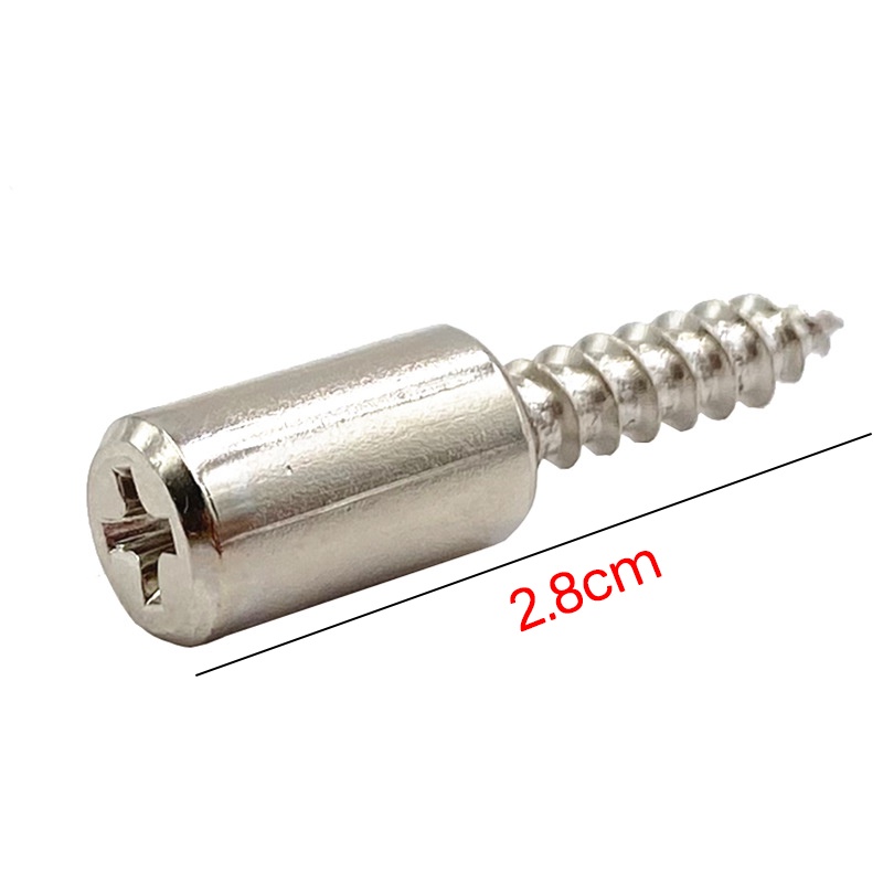 Cross Self-tapping Screw Laminate Support Homemade Lemari Kaca Nonslip Partisi Sekrup Paku Kabinet Rak Holder Dengan Lengan Karet