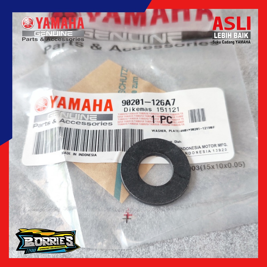 RING SHOCK BELAKANG BAGIAN DALAM RXZ RX KING 1995-2008 ASLI ORI ORIGINAL YAMAHA YGP 90201-126A7
