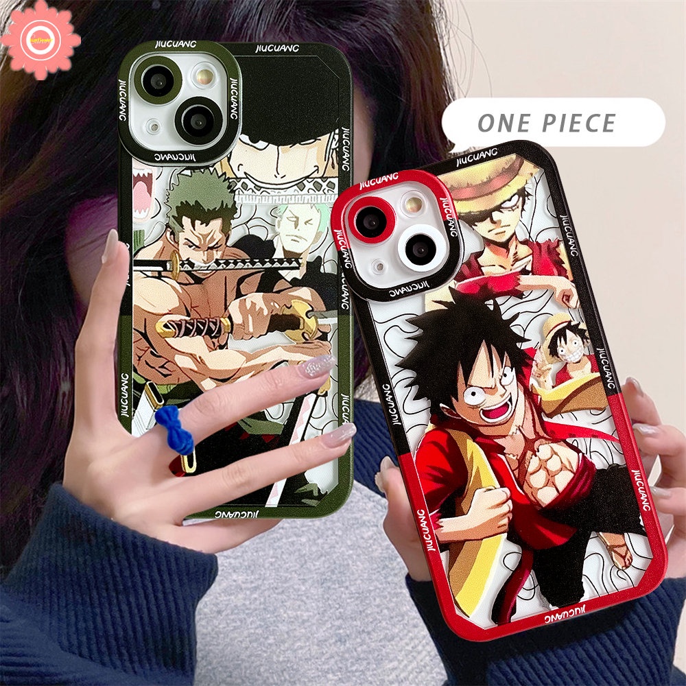 Case Untuk Infinix 12pro Hot8 11s 10s Nfc 10 Lite 12i 20 20s Smart6 4 5 Plus Hot 11s 11 9 10 12 Play Note 10 11 12 Pro 12 2023 Ganteng Zoro Luffy Anime Kartun One Piece Sarung Soft Case