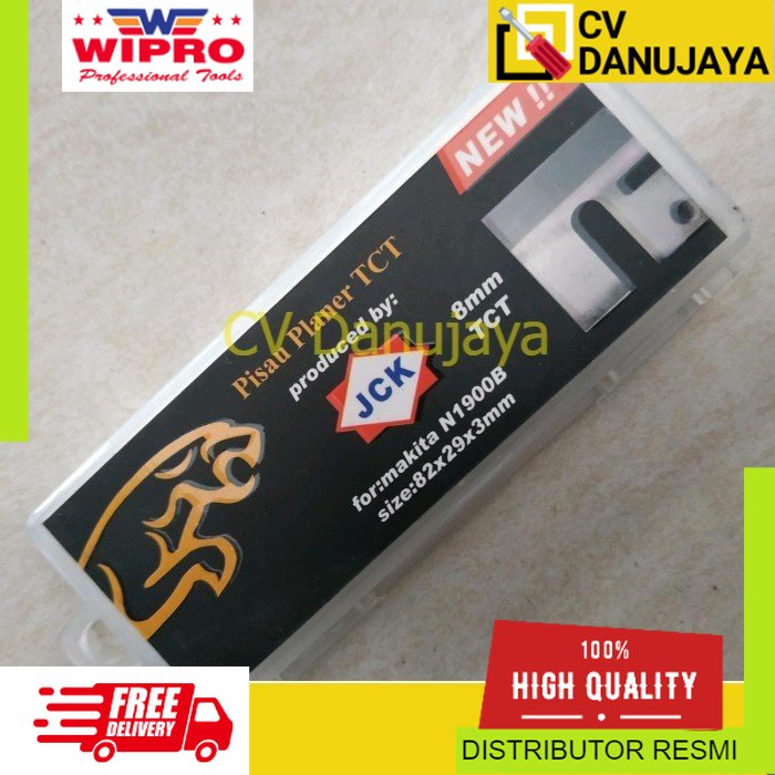 Mata Pisau Mesin Serut Planer Pasah Ketam Sugu TCT JCK
