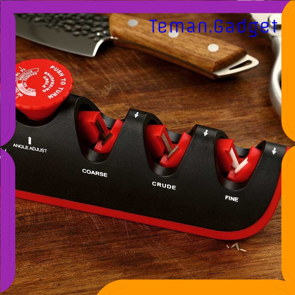 TG -  DPR WAK Pengasah Pisau Dapur 5 in 1 Gunting Knife Sharpener Profesional - WK2003C