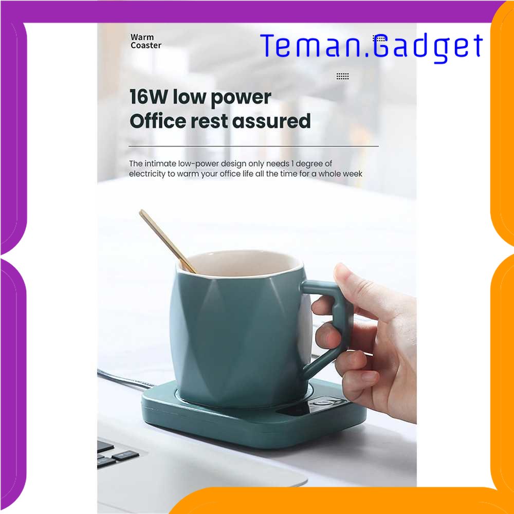 TG - DPR PURRINI Tatakan Pemanas Gelas Coffee Cup Warmer Heating Pad Coaster - WJ-NB03