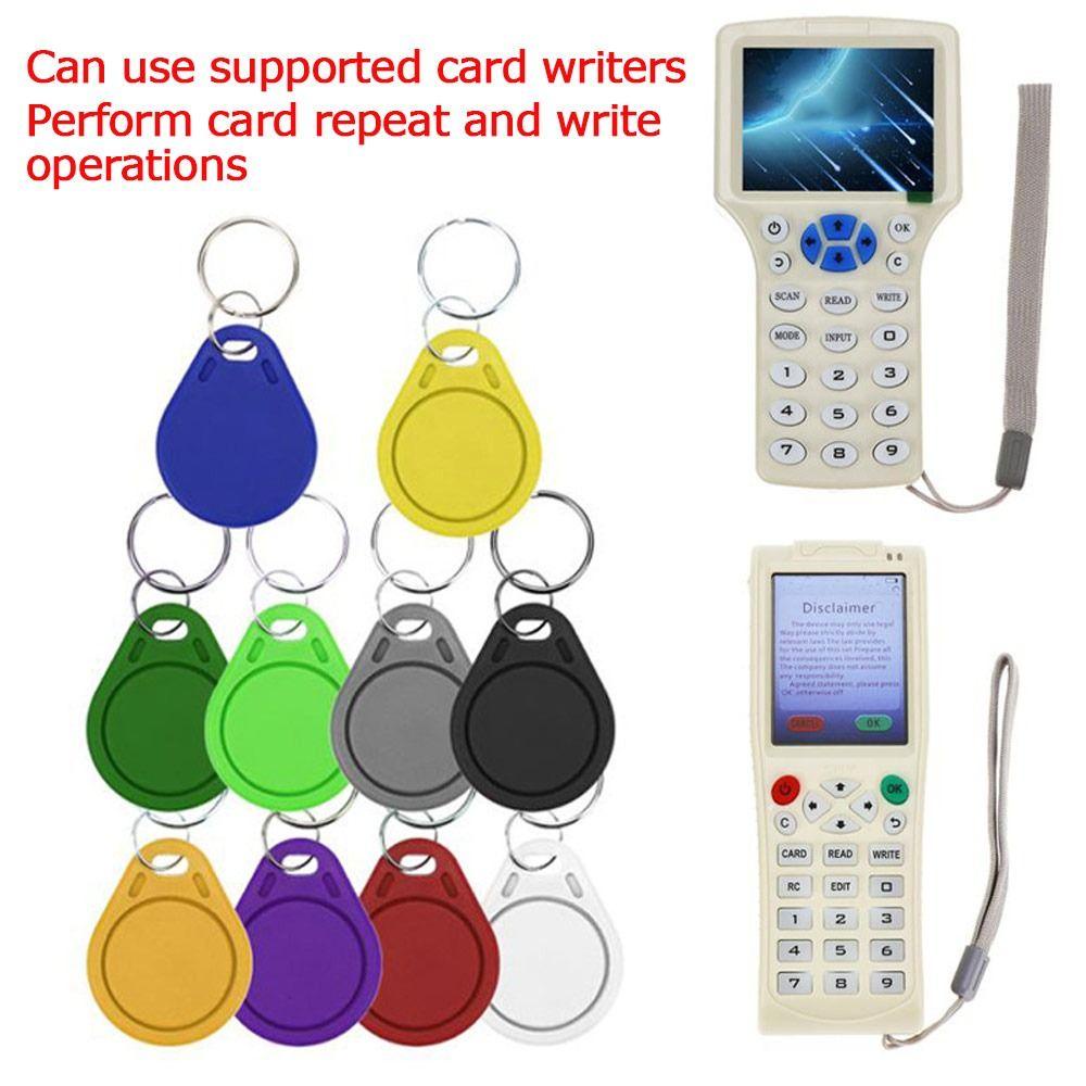 Suyo 10pcs NFC Tag 13.56MHz RFID Keyfobs Key Card