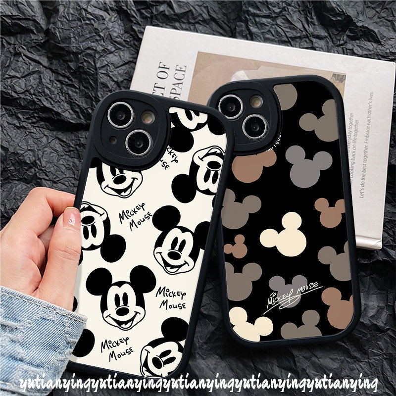 Cute Cartoon Couple Shockporoof Casing For Infinix Hot 11 10 9 Play Hot 10 Lite Hot 10s 10T 11s Infinix Smart 6 5 Note 8 Soft Tpu Fashion Disney Mickey Mouse Phone Cover