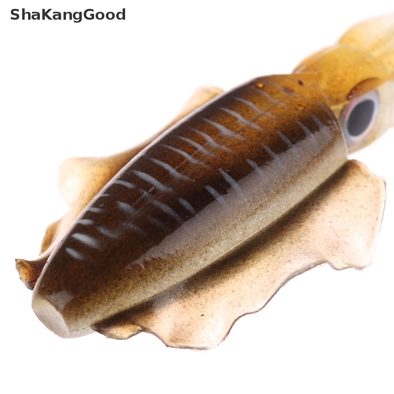 Skid Fishing Soft Lure Luminous Squid Jig Umpan Pancing Gurita Calamar Umpan Jigging SKK