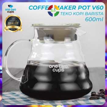 Teko Serbaguna Coffee Maker Pot V60 Drip Kettle Teko Kopi Barista 600 ml - SE101 - No Color