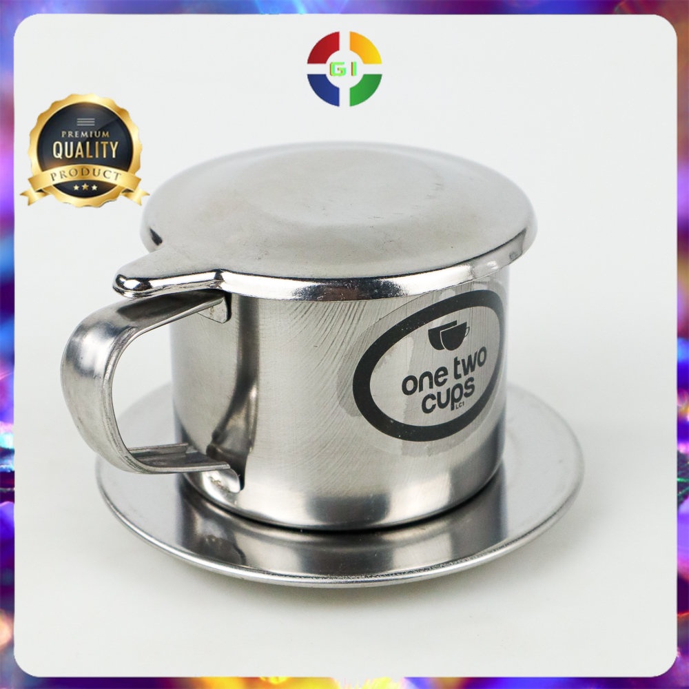 Filter Saring Kopi Vietnamese Coffee Drip Pot 124 ml  Silver