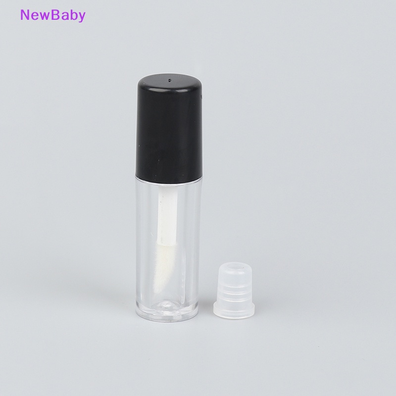Newbaby Tabung Lip Gloss Kosong Refillable Plastic Lip Glaze Lip Sample Bottle ID